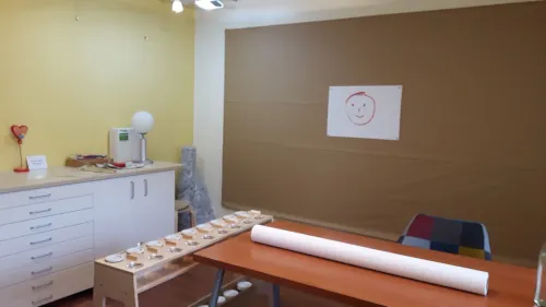 Praxisraum der Kunsttherapie in Leichlingen